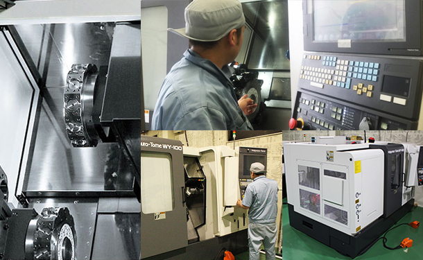 Sanken Industry's lathe technique